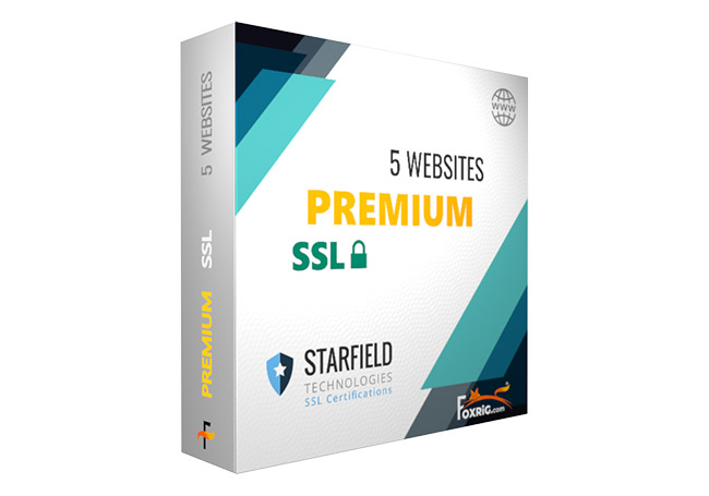 SSL Premium 5 Sites