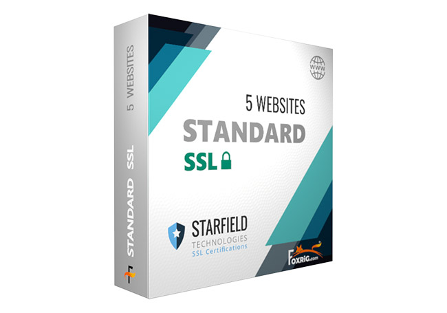 SSL Standard 5 Sites